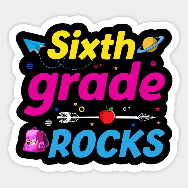 Sixth Grade Rocks Back To School 6th Graders And Teachers 6th Grade